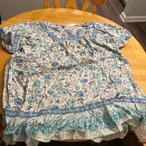 Super cute patterned old navy dress